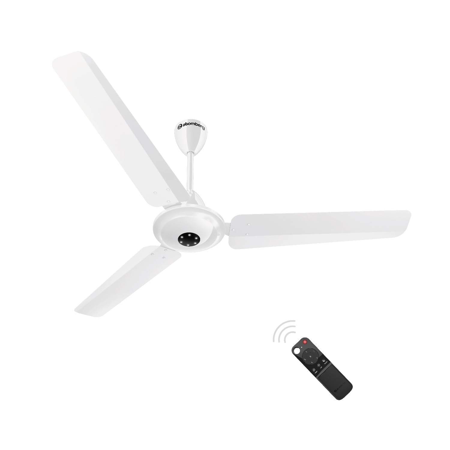 atomberg Efficio Alpha 1200mm BLDC Motor  Ceiling Fans with Remote Control  2 Year Warranty(White)